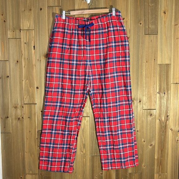 SR2 Cozy Plaid Lounge Sleep Pants 100%Cotton Size XL - Picture 2 of 13